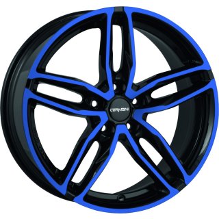 Carmani 13 Twinmax 8.5x19 ET35 5x114.3 blue polish