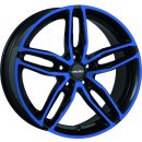Carmani 13 Twinmax 9x20 ET45 5x112 blue polish