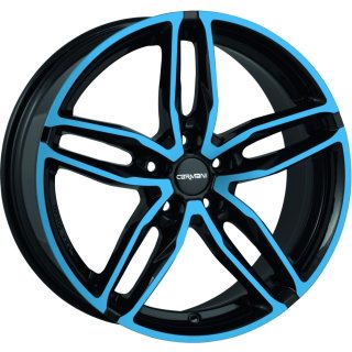 Carmani 13 Twinmax 9x20 ET45 5x114.3 light blue polish