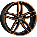 Carmani 13 Twinmax 8.5x19 ET35 5x114.3 orange polish