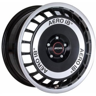 Ronal R50 Aero 8x18 ET35 5x100 schwarz-frontkopiert