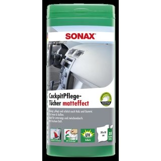 Sonax Cockpitpflege Tücher matteffect Box 04158410