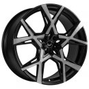 Barracuda Project X 10x22 ET45 5x112 ML73.1 black brushed surface