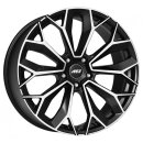 AEZ Leipzig 10.5x22 ET43 5x112 black polished