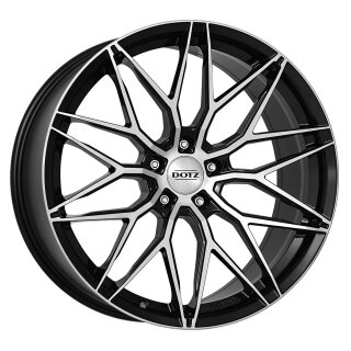 Dotz Suzuka black polished 8.5x19 ET33 5x120